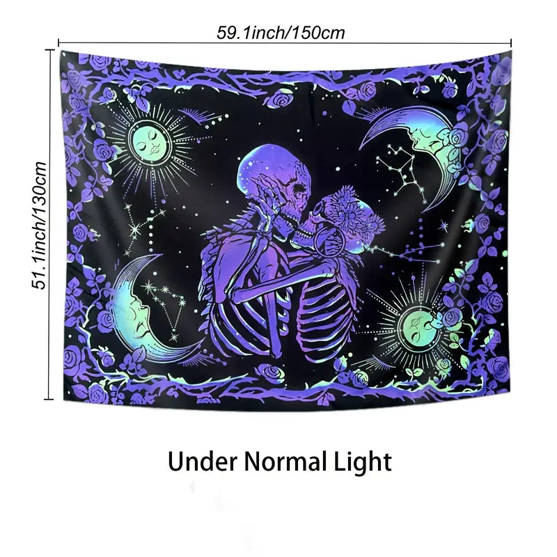 Fluorescent Tapestry for Home Decor and Rooms