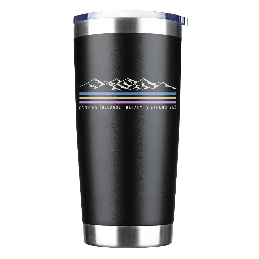 Camping Lines 20oz Insulated Vacuum Sealed Tumbler