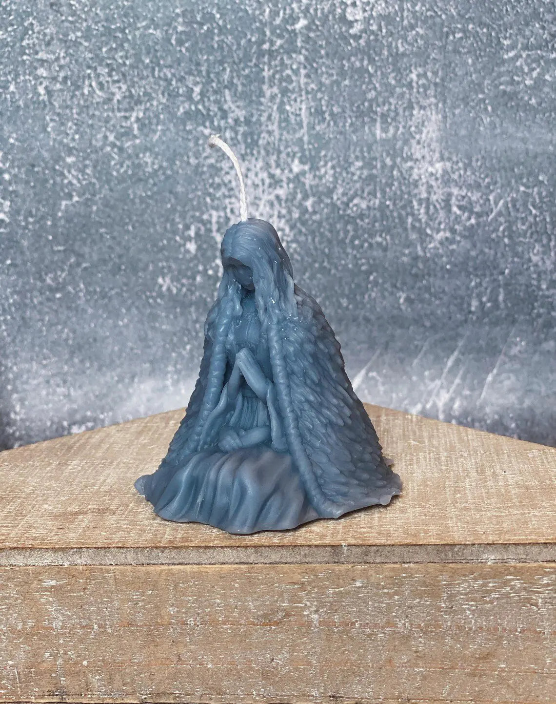 Colorful Praying Figure Candles