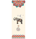 Elephant Print Yoga Mat - Yoga Blanket
